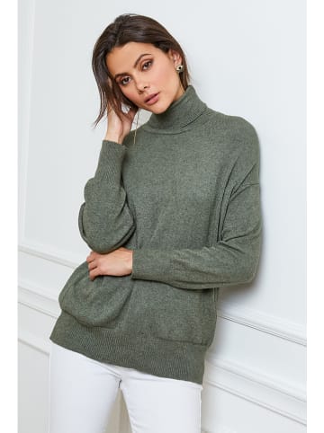 Joséfine Rollkragenpullover "Elona" in Khaki