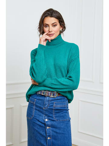 Joséfine Rollkragenpullover "Elona" in Grün