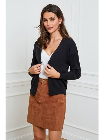 So Cachemire Cardigan "Gino" in Schwarz