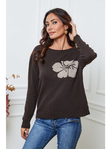 So Cachemire Pullover "Lambi" in Braun