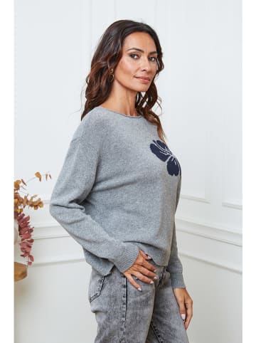 So Cachemire Trui "Lambi" grijs