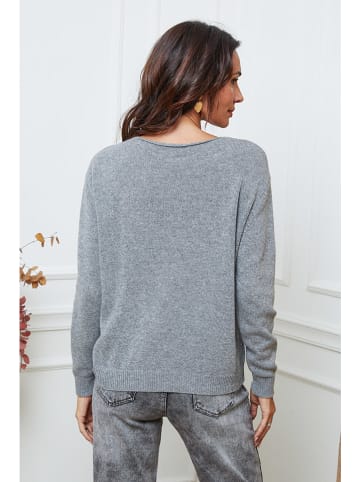 So Cachemire Pullover "Lambi" in Grau