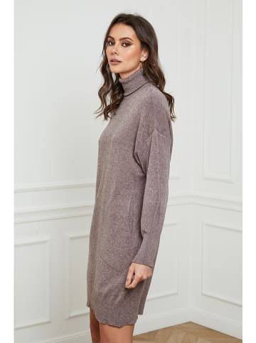 Joséfine Strickkleid "Warren" in Taupe