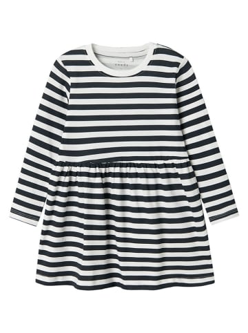 name it Jurk "Vivia" zwart/wit