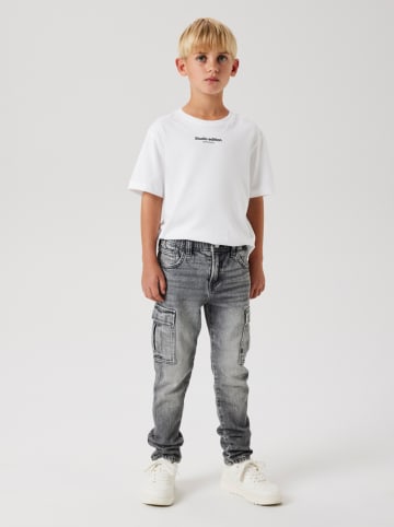 name it Jeans "Silas" - Comfort fit - in Hellgrau