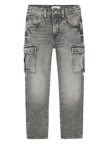 name it Spijkerbroek "Silas" - comfort fit - lichtgrijs