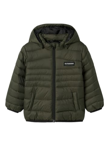 name it Kurtka pikowana "Marble" w kolorze khaki