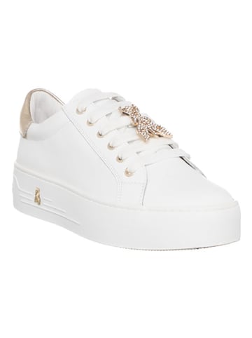 Patrizia Pepe Leder-Sneakers in Weiß