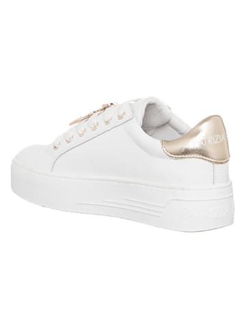 Patrizia Pepe Leder-Sneakers in Weiß