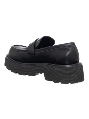 Patrizia Pepe Leder-Mokassins in Schwarz