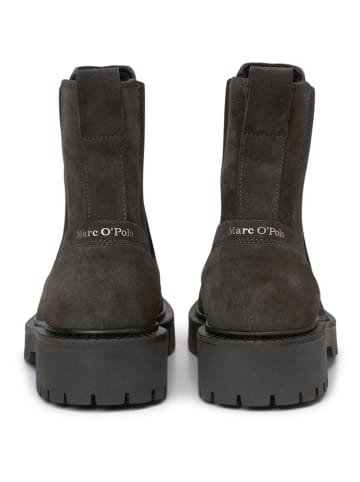 Marc O'Polo Shoes Leder-Chelsea-Boots in Anthrazit