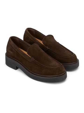 Marc O'Polo Shoes Leren mocassins bruin