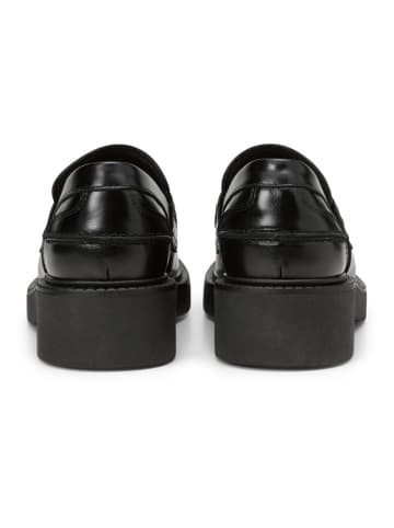 Marc O'Polo Shoes Leder-Mokassins in Schwarz