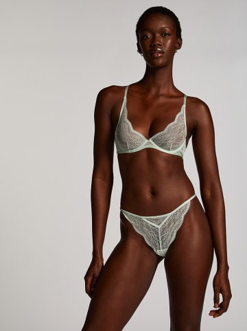 Hunkemöller Biustonosz "Isabelle" w kolorze jasnozielonym
