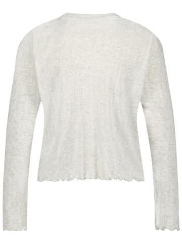 Hunkemöller Pyjama-Oberteil in Grau