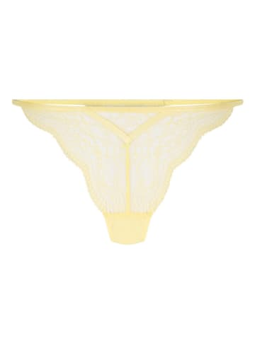 Hunkemöller Stringi "Isabelle" w kolorze żółtym