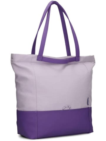 Zwei Shopper "Fiorella FI200" in Lila - (B)44 x (H)38 x (T)19 cm