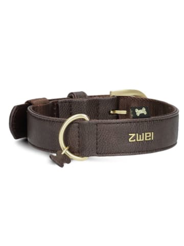 Zwei Halsband in Braun - (L)50 cm