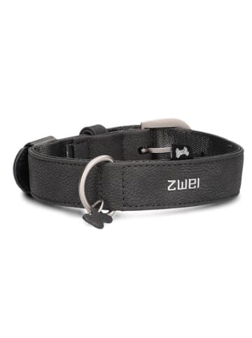 Zwei Halsband in Anthrazit - (L)50 cm