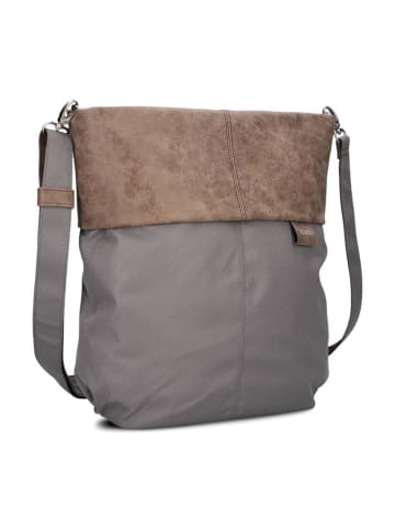 Zwei Umhängetasche in Grau/ Hellbraun - (B)31 x (H)32 x (T)13 cm