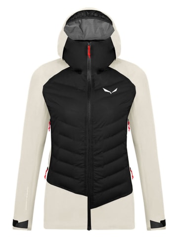 Salewa Kurtka narciarska "Sella PTX" w kolorze kremowo-czarnym