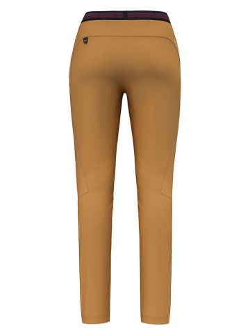 Salewa Spodnie funkcyjne "Pedroc 2" w kolorze jasnobrązowym