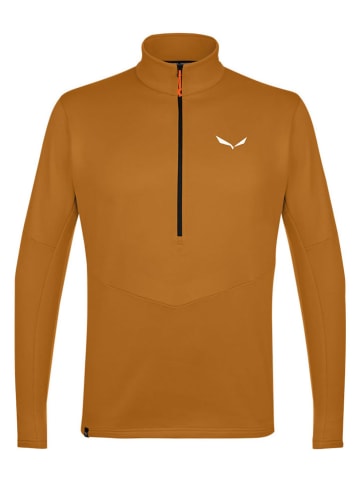 Salewa Bluza polarowa "Puez" w kolorze jasnobrązowym