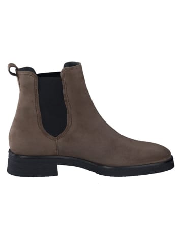 Paul Green Leder-Chelsea-Boots in Braun