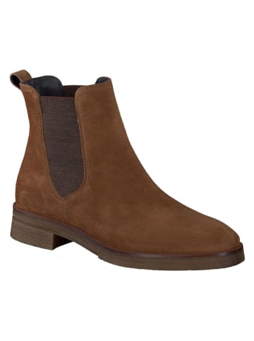 Paul Green Leren chelseaboots lichtbruin