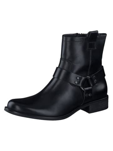 Paul Green Leren boots zwart