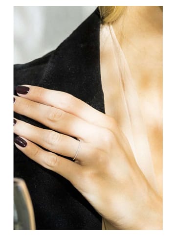 CARATELLI Gouden ring "Simply you" met diamanten