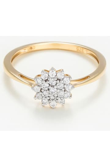 CARATELLI Gouden ring "Rabia" met diamanten