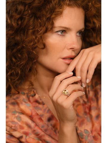 maison héritage PARIS Gold-Ring "Divine" mit Diamanten