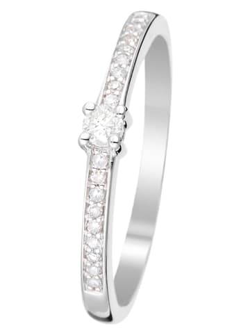 CARATELLI Witgouden ring "Toi mon amour" met diamanten