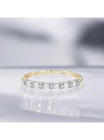CARATELLI Gold-Ring "Kuantan" mit Diamanten