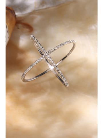 DIAMANTA Witgouden ring "La magnifique" met diamanten