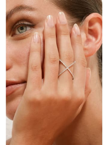 DIAMANTA Witgouden ring "La magnifique" met diamanten