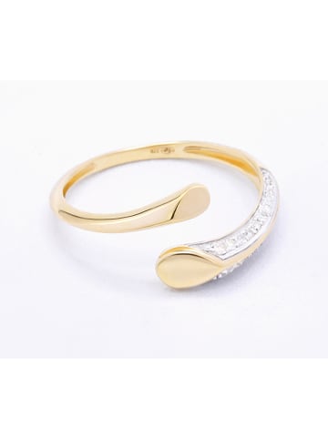 DIAMANTA Gouden ring "Aenor" met diamanten