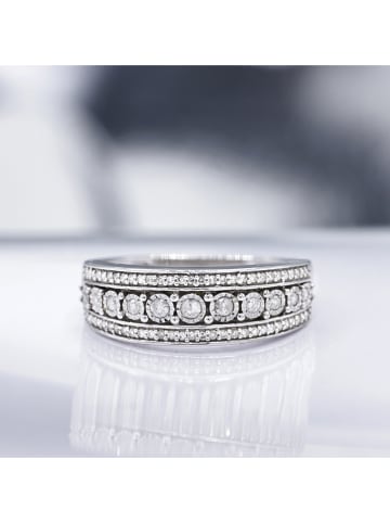 DIAMOND & CO Złoty pierścionek "Rosaline" z diamentami