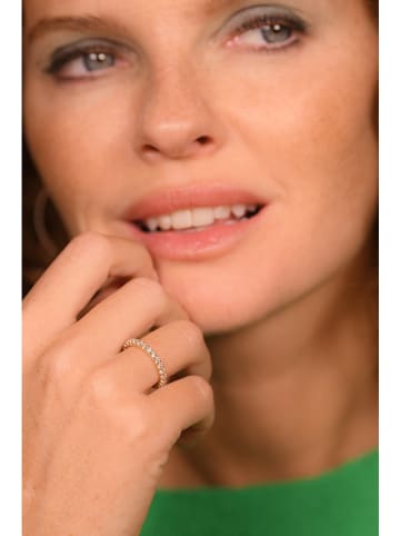 DIAMANTA Gouden ring "Mon tour complet" met diamanten