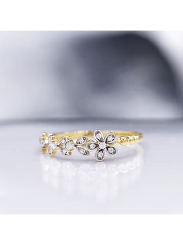 CARATELLI Gold-Ring "Datu" mit Diamanten