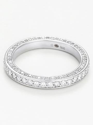 DIAMANTA Weißgold-Ring "Alliance Tris" mit Diamanten