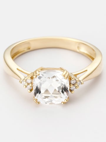 CARATELLI Gouden ring "Sérénade" met diamanten