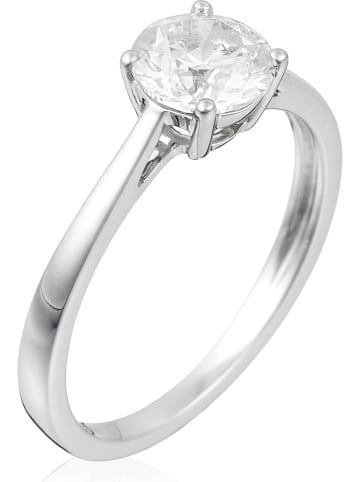 DIAMANTA Weißgold-Ring "Solitaire Impérial 1" mit Diamant