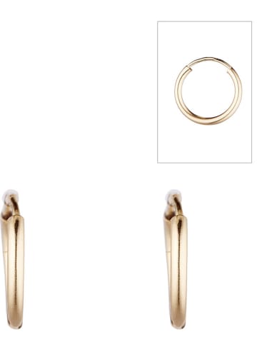 CARATELLI Gouden creolen "Créoles Simplicité"