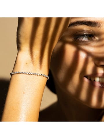 DIAMANTA Witgouden armband "Rivière 1 carat" met diamanten