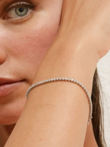 DIAMANTA Witgouden armband "Rivière 1 carat" met diamanten