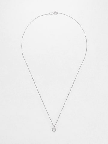 DIAMANTA Weißgold-Anhänger "Mini coeur" mit Diamanten