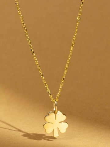 L instant d Or Gouden hanger "Tréfle"