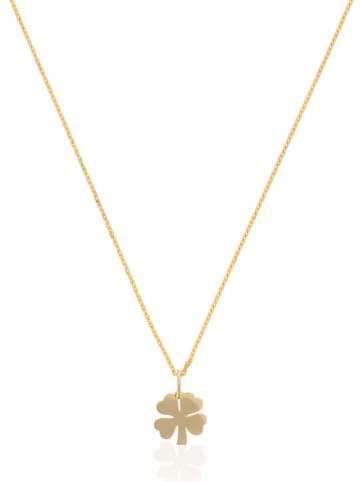 L instant d Or Gouden hanger "Tréfle"